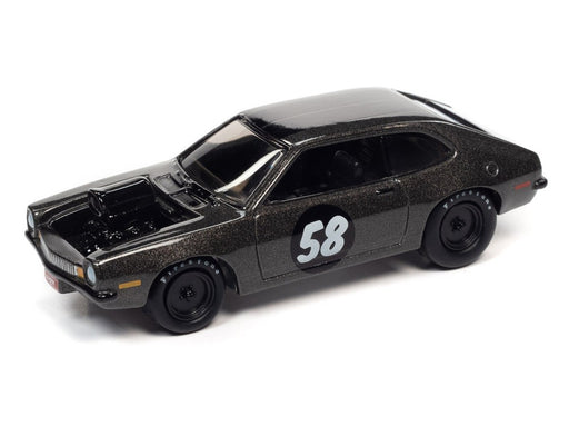 Ford Pinto - Galaxy Gray Metallic With Black Accents  - Street Freaks -  Johnny Lightning 1:64 - JLSP183 A   JLSF021