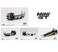 Mini GT - 1:64 - Isuzu N-Series Vehicles Flatbed Car Transport LBWK Black - Mijo Exclusives USA  - MGT00292 R