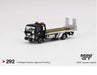 Mini GT - 1:64 - Isuzu N-Series Vehicles Flatbed Car Transport LBWK Black - Mijo Exclusives USA  - MGT00292 R
