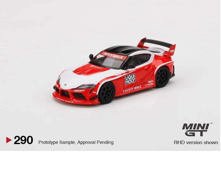 Mini GT - 1:64 - LB★WORKS Toyota GR Supra Liqui Moly - Mijo Exclusives USA - MGT00290 - Passion Diecast
