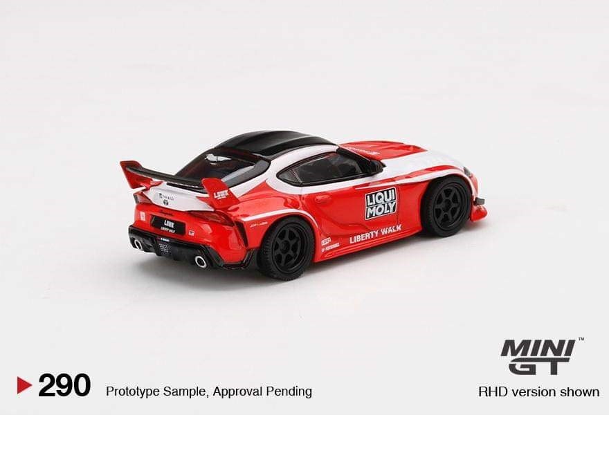 Mini GT - 1:64 - LB★WORKS Toyota GR Supra Liqui Moly - Mijo Exclusives USA - MGT00290 - Passion Diecast