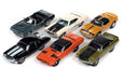 Muscle Cars USA 2021 Release 1 Version B  (6 cars set ) Johnny Lightning 1:64 - JLMC026 B - Passion Diecast 
