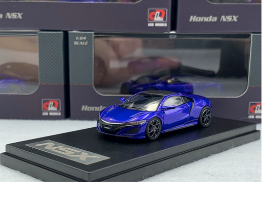 Honda NSX - Blue - LCD Models 1:64 - 64004 BL - Passion Diecast 