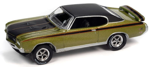 1971 Buick GSX Lime Mist Poly - Muscle Car USA Johnny Lightning 1:64 - JLSP151  B   JLMC026 - Passion Diecast
