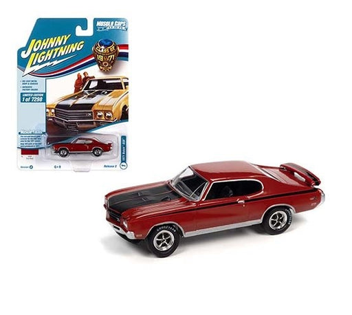 1971 Buick GSX Red  - Muscle Car USA Johnny Lightning 1:64 - JLSP151  A   JLMC026 - Passion Diecast