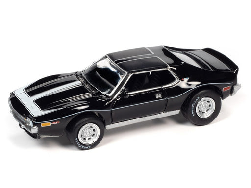 1971 AMC Javelin AMX Black - Muscle Car USA  Johnny Lightning 1:64 - JLSP152 A    JLMC026 - Passion Diecast