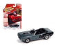 1971 Plymouth Cuda Convertible Grey - Muscle Car USA Johnny Lightning 1:64 - JLSP153 B   JLMC026 - Passion Diecast