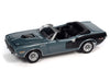 1971 Plymouth Cuda Convertible Grey - Muscle Car USA Johnny Lightning 1:64 - JLSP153 B   JLMC026 - Passion Diecast