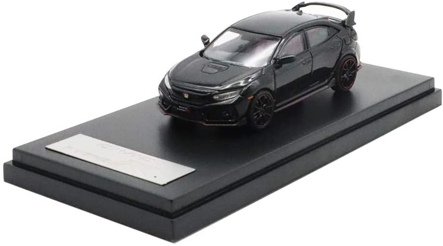Honda Civic Type-R - Black - LCD Models 1:64 - 64003 BL - Passion Diecast 