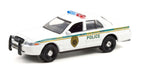 2001 Ford Crown Victoria Police Interceptor - Miami Metro Police Department - Dexter - Hollywood 32 - 1/64 Greenlight - 44920 B