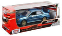 2005 Subaru Impreza WRX STi Blue Metallic -  Motormax 1/24 - 73330 BL- Passion Diecast