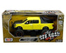 2019 Ford F-150 Lariat Crew Cab (Matte Yellow)  -  Motormax - Off-Road -  1/27 - 79146 - Passion Diecast 