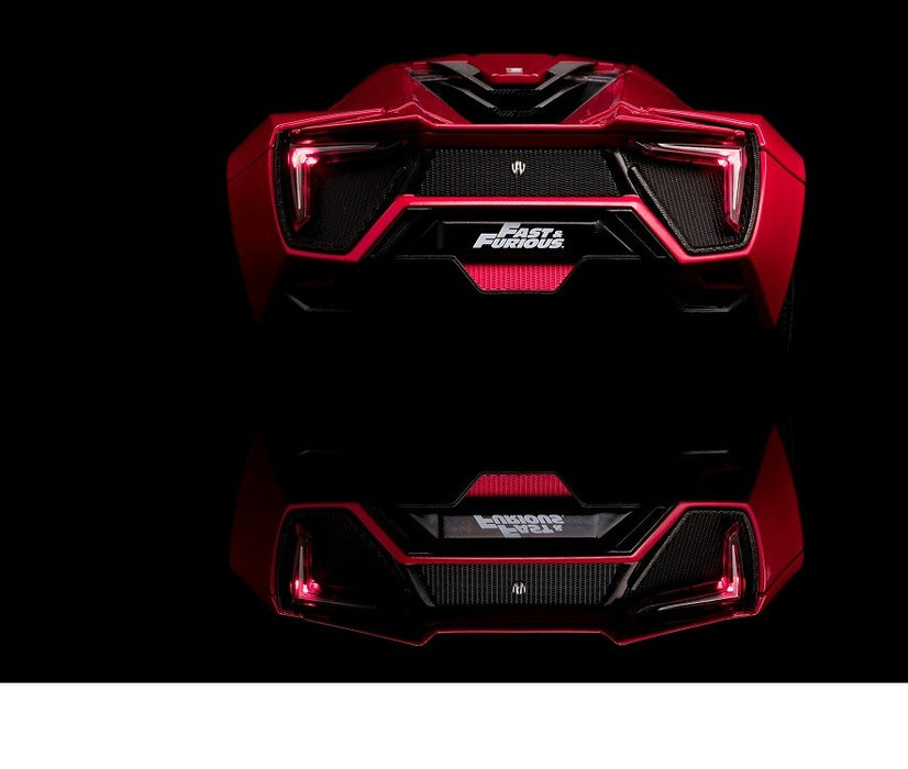 Fast & Furious Lykan Hypersport with Dom Figure & Working Lights  -  Jada 1/18 -  31140 Passion Diecast 