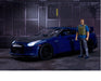 Fast & Furious 2009 Nissan GT-R (R35) With Brian Figure & Working Lights  -  Jada 1/18 -  31142 Passion Diecast 