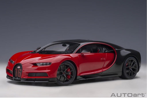 Bugatti Chiron Sport 2019 - Italian red/Carbon  -  Autoart  70996