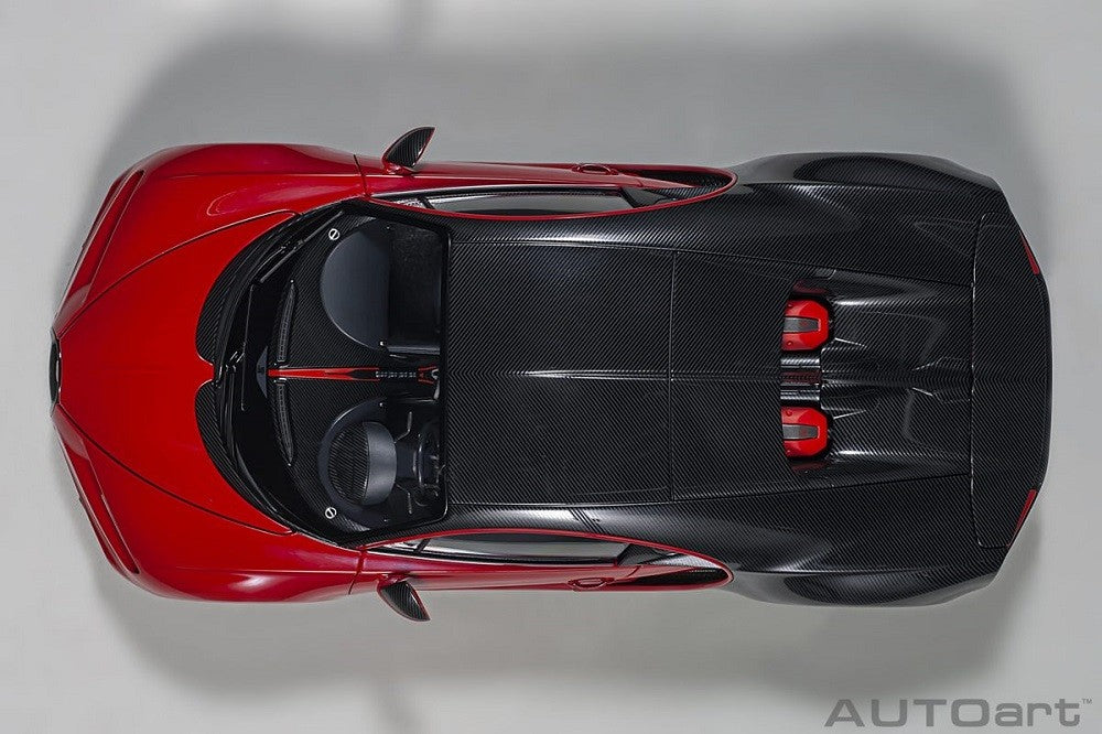 Bugatti Chiron Sport 2019 - Italian red/Carbon  -  Autoart  70996