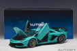 Lamborghini Aventador SVJ - Blue Glauco -  Autoart -  79176 Passion Diecast