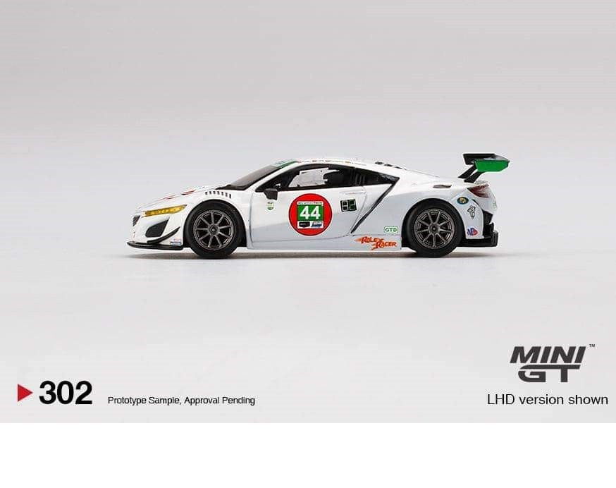 Mini GT - 1:64 - Acura NSX GT3 EVO No.44 Magnus Racing 2021 IMSA Daytona 24HR - Mijo Exclusives USA  -  MGT00302
