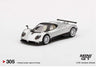 Mini GT - 1:64 - Pagani Zonda F Silver - Mijo Exclusives USA  -  MGT00305  Passion Diecast
