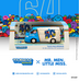 Toyota Hiace Widebody Mr. Men Little Miss 50th Anniversary With Oil Tin Can - Tarmac Works 1/64 - T64-038 MR-  Passion Diecast 