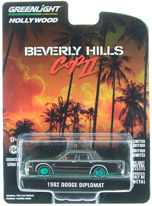 1982 Dodge Diplomat - Beverly Hills Cop II (1987) - Hollywood 31 - 1/64 GREENMACHINE - 44910 BGR