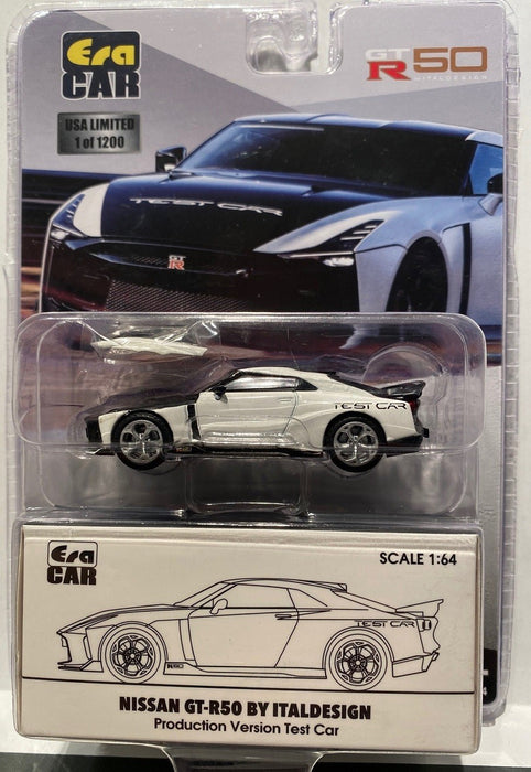 Nissan GT-R50 By Italdesign White - Era Car CHASE CAR 1/64 - NS21GTRSP45GR