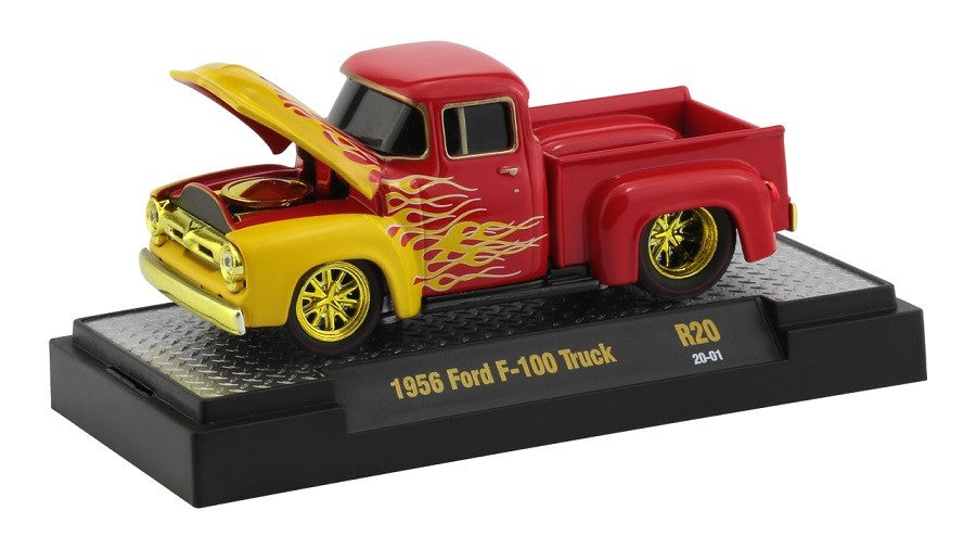 1956 Ford F-100 - M2 Machine CHASE CAR 1:64 - 82161-R20GR