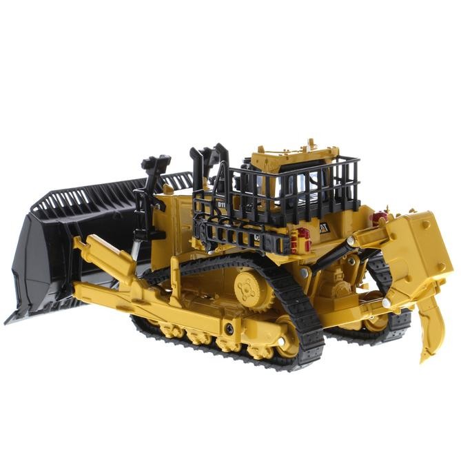 Caterpillar D11 Dozer with 2 Blades and Rear Rippers Diecast Master 1/64 - 85637  Passion Diecast