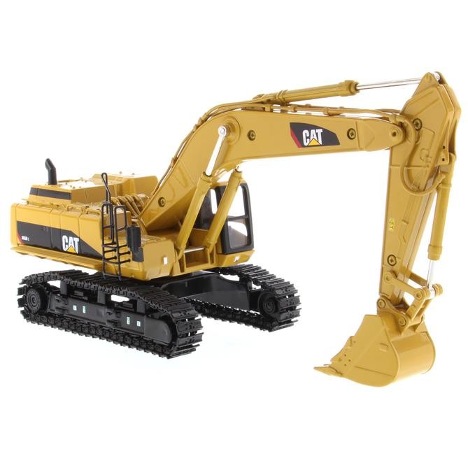Caterpillar 365B L Series II Hydraulic Excavator with 2 Figurines - High Line Series - Diecast Master  1/50-  85189C