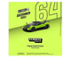 Pagani Zonda Cinque Green - Tarmac Works -  1/64  - T64G-TL021 GR - Passion Diecast 
