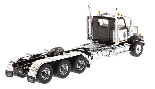 Western Star 4900 SF Day Cab Tridem Tractor in Black and White - Cab Only - Diecast Master  1/50 - 71066