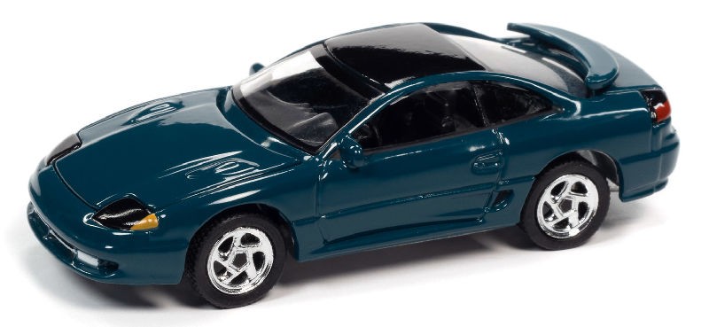 1993 Dodge Stealth R/T in Peacock Green  - Auto World 1/64 -  AWSP082 B-  Passion Diecast 