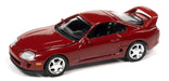 1995 Toyota Supra in Renaissance Red Poly - Auto World 1/64 -  AWSP090 B -  Passion Diecast 