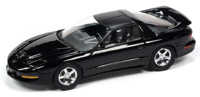 1997 Pontiac Firebird WS-6 in Black  - Johnny Lightning 1/64 - JLSP194 B -  Passion Diecast 