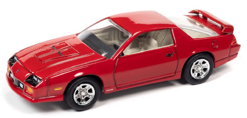 1991 Chevrolet Camaro Z28 1LE in Red  - Johnny Lightning 1/64 - JLSP195 B -  Passion Diecast 