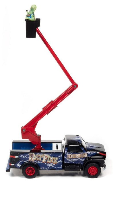 Rat Fink - 1990 Ford Utility Bucket Truck -  Auto World - 1/18 -  AW296 - Passion Diecast 