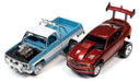 Zingers Twin Pack - Camaro & Cheyenne  - Set of 2 - Johnny Lightning 1:64 - JLSP221 A -  Passion Diecast