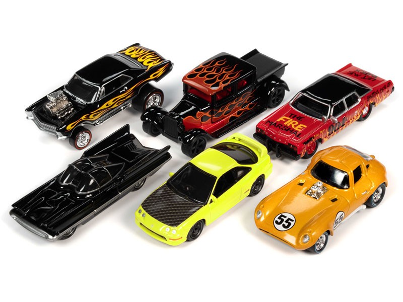 Johnny Lightning Street Freaks - 2020 Release 3A  (6 cars set ) Johnny Lightning 1:64 - JLSF017 A CASE
