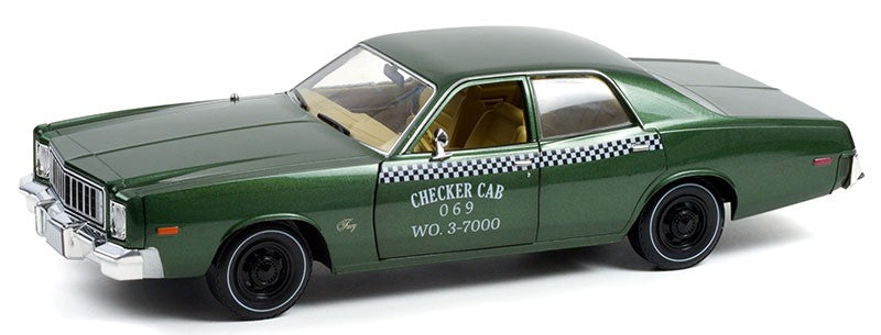 1976 Plymouth Fury Checker Cab - Beverly Hills Cop (1984)  - Greenlight 1/18  - 19110