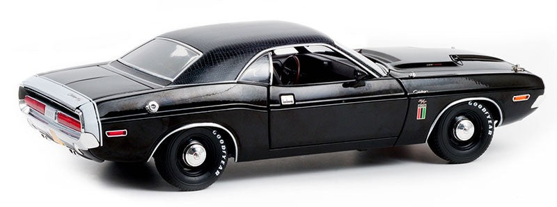 1970 Dodge Challenger R/T 426 HEMI - The Black Ghost  - Greenlight 1/18  - 13614