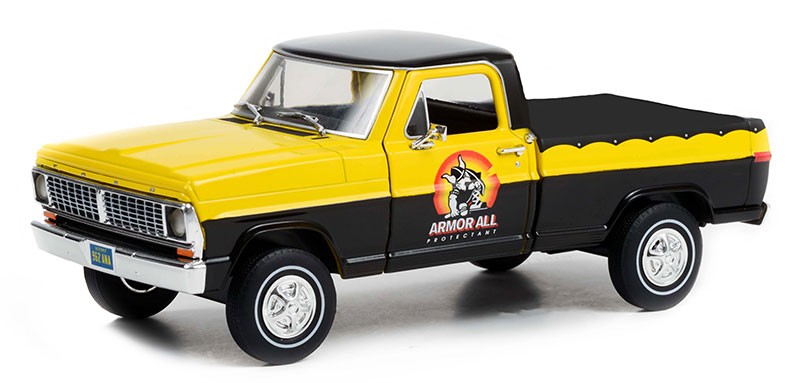 1970 Ford F-100 - Armor All - with Bed Cover - Running on Empty 5  - 1/24 Greenlight - 85063 - Passion Diecast