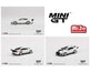 Mini GT - 1:64 - Shelby GT500 Dragon Snake Concept Oxford White - Mijo Exclusives USA  -  MGT00318  Passion Diecast