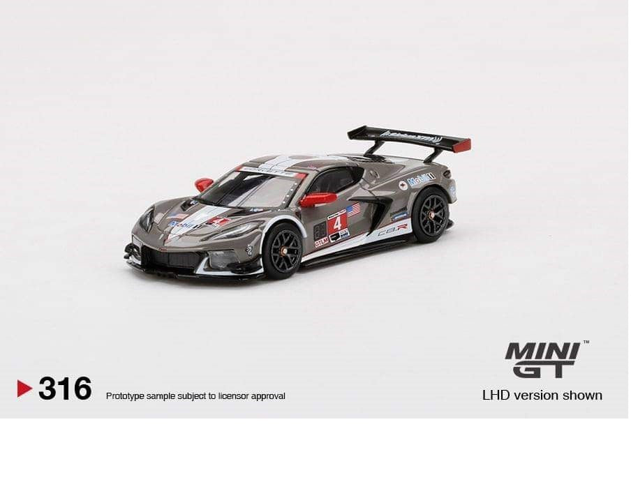 Mini GT - 1:64 - Chevy Corvette C8.R No.4 2021 IMSA Sebring 12 Hrs  - Mijo Exclusives USA  - MGT00316  Passion Diecast