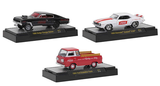 M2 Coca-Cola assortment of 3 - M2 Machines 1-64 - 52500 A11 - Passion Diecast 