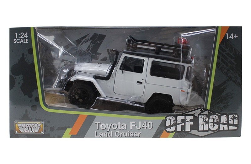 Toyota FJ40 - Motormax 1-24 - 79137 WH - Passion Diecast 