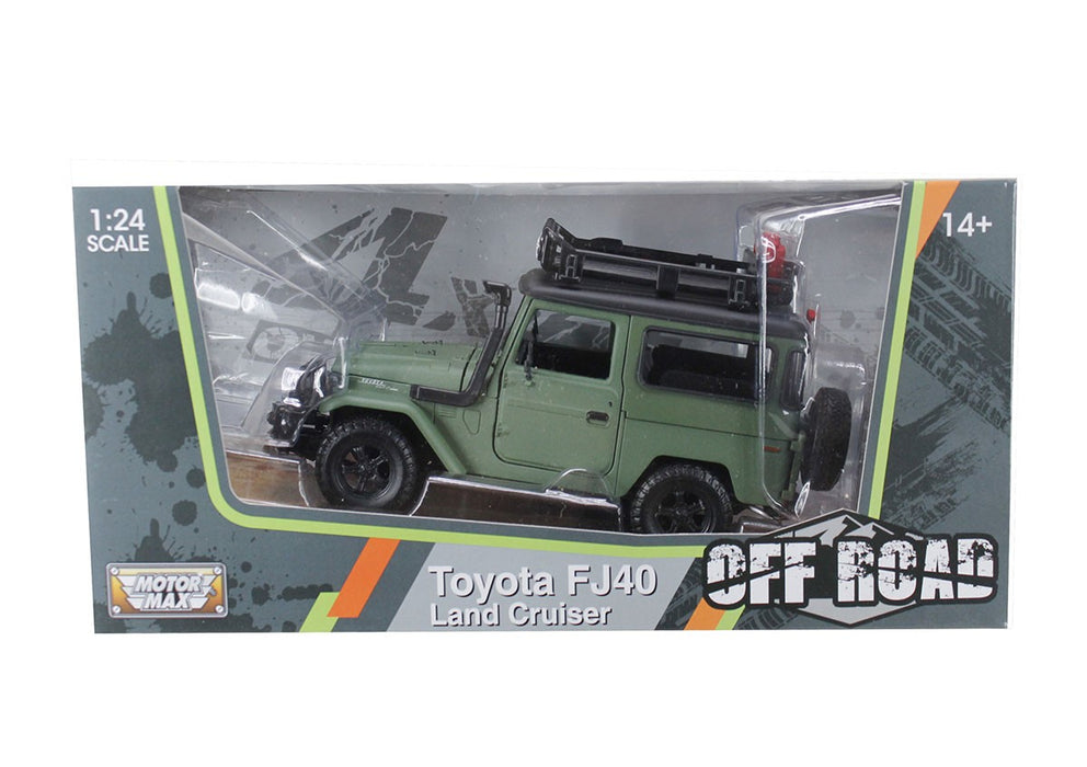 Toyota FJ40 - Motormax 1-24 - 79137 GRN - Passion Diecast