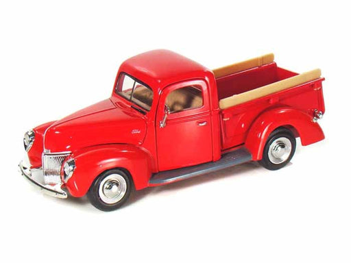 Chevy Pickup 1940 - Motormax 1-24 - 73234 RED - Passion Diecast