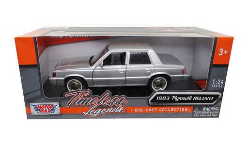 Plymouth Reliant 1983 - Motormax 1-24 - 73336 SIL - Passion Diecast