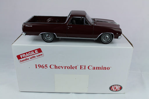 1965 Chevrolet El Camino bourgogne paint rash on hood Acme  1/18 -  1805405 used
