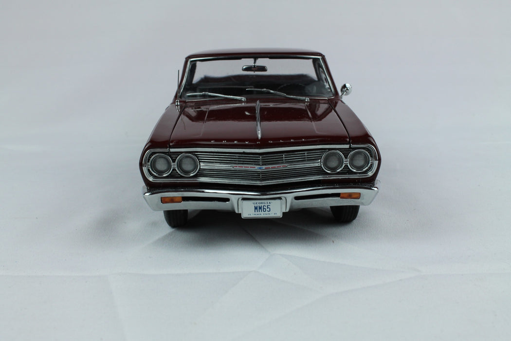 1965 Chevrolet El Camino bourgogne paint rash on hood Acme  1/18 -  1805405 used